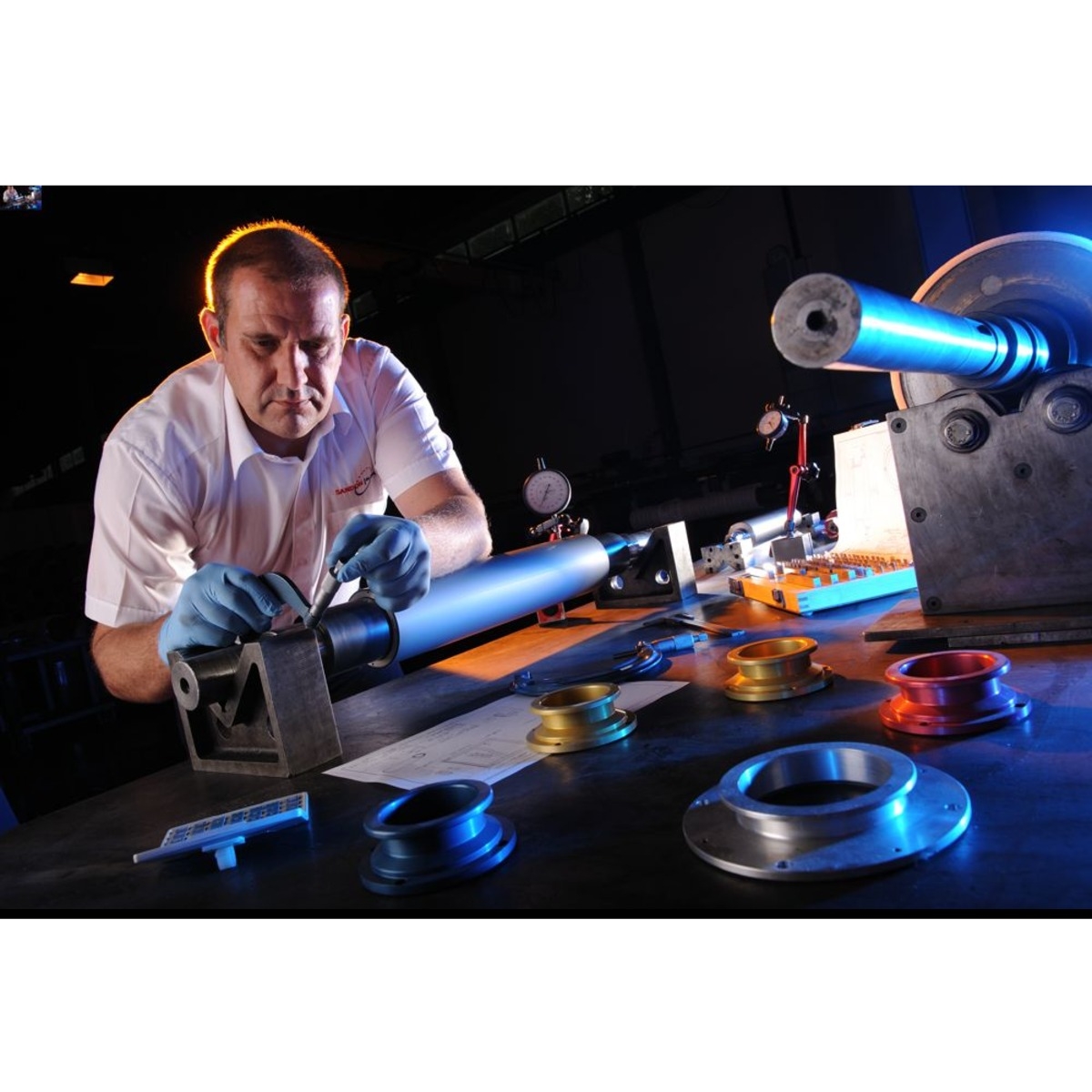 Sandon Global – Anilox Rollers & Sleeves – Laser Engraved Ceramic Coated – Narrow Web - Image 2